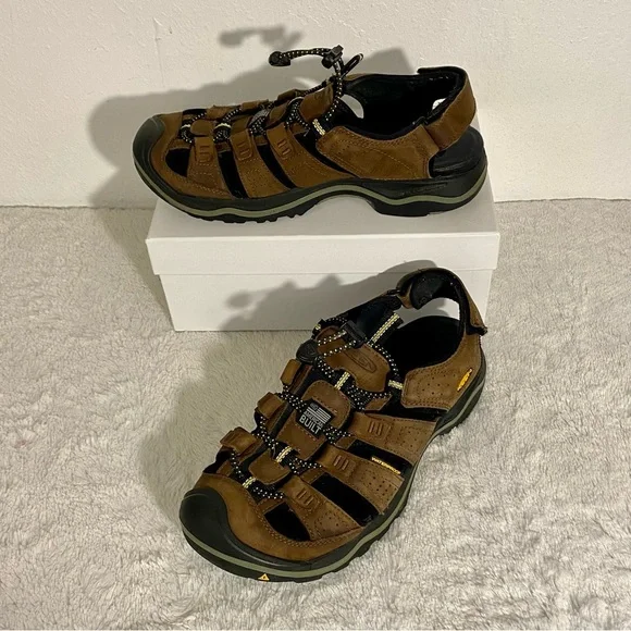 Keen | Shoes | Keen Rialto Brown Leather Waterproof Closed  display picture 3